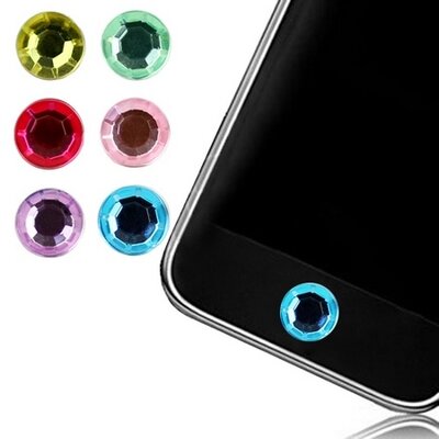 Telefondísz matrica (menügombra 6 féle szín) [Apple iPhone 3G, iPhone 3GS, iPhone 4, iPhone 4S, iPhone 5]