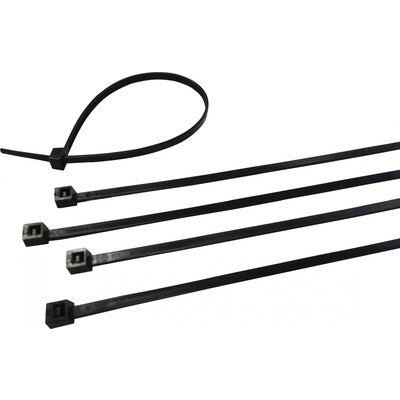 Oldható kábelkötegelő 200 x 3,6 mm, fekete, 100 db, Weidmüller CB 200/3.6 BLACK