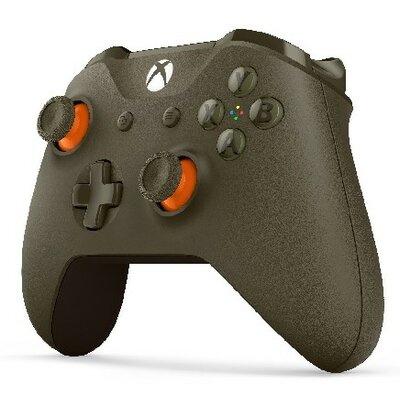 Xbox One vezetéknélküli kontroller katonai zöld és narancs (XBOX ONE)