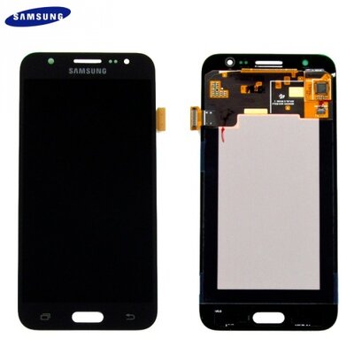 Gyári LCD kijelző komplett panel (érintőpanellel) FEKETE [Samsung Galaxy J5 (2015) (SM-J500)]