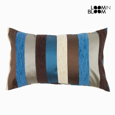 Kék motegi párna - Colored Lines Gyűjtemény by Loom In Bloom
