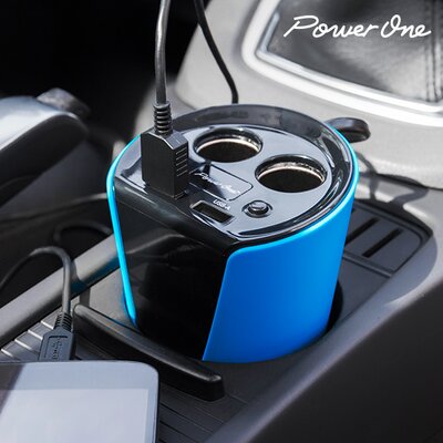 Power One Autós Töltő Adapter