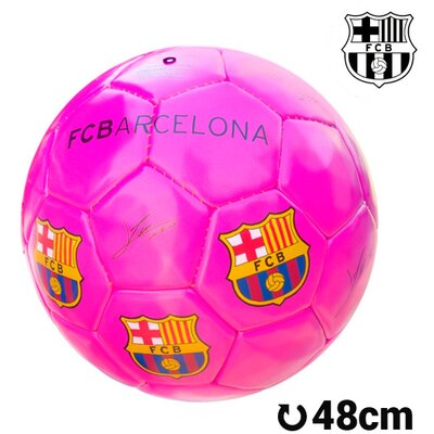 Rosa F.C. Barcelona Közepes méretű Rózsaszín Focilabda
