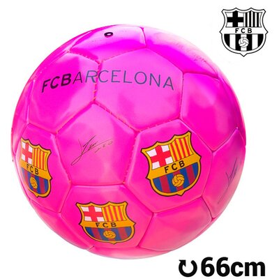 F.C. Barcelona Nagy Rózsaszín Focilabda