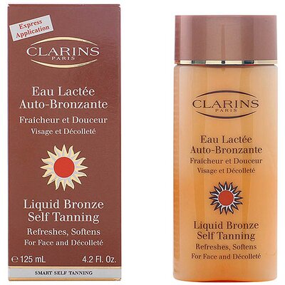 Clarins - SUN eau lactée autobronzante visage & décolleté 125 ml