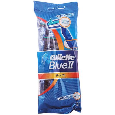 Gillette - BLUE II plus cuchilla afeitar desechable 5 uds.