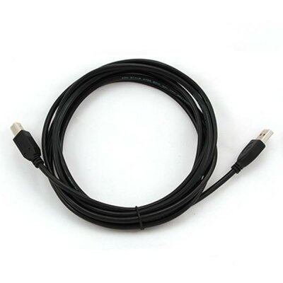 USB 2.0 A - USB B Kábel iggual PSICCP-USB2-AM 3 m Fekete