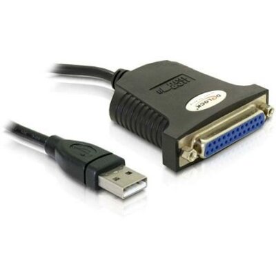 USB–Párhuzamos Port Adapter DELOCK 61330 80 cm