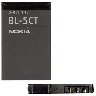 Nokia BL-5CT gyári akkumulátor 1050 mAh Li-ion - Nokia 3720 Classic, 5220, 6303 Classic, 6303i Classic, 6730 Classic, C3-01 Touch and Type, C3-01.5 Touch and Type, C