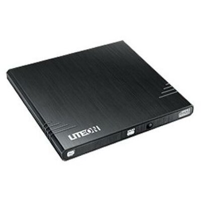 DVD-RW ultra slim felvevő Lite-On eBAU108-01 USB 24x 220 g 14 x 11,35 x 13,63 cm Fekete