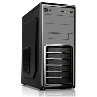 Számítógépház - ATX Számítógép Ház Tápegységgel 3GO 6625 460W Fekete