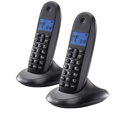 Vezeték Nélküli Telefon Motorola C1002 Fekete