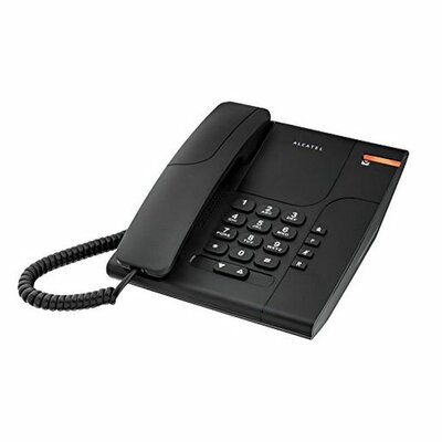 Vezetékes Telefon Alcatel T180 Temporis Fekete