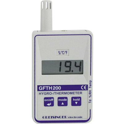 Greisinger GFTH 200 digitális hőmérő és páratartalom mérő