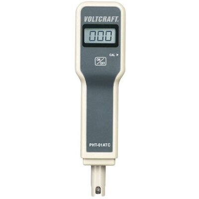 Folyadék pH mérő, egypontos kalibrálású 0-14 pH, Voltcraft PHT-01 ATC