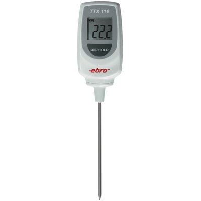 Digitális beszúrós ételhőmérő, húshőmérő, cukrászhőmérő, -50 - +350 °C, HACCP, Ebro TTX 110