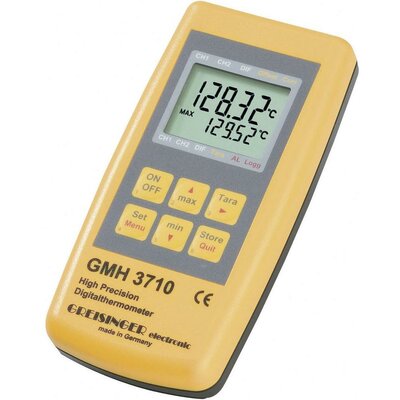 Greisinger magas precizitású digitális hőmérő, -199,99 - +850 ºC, GMH 3710, PT100