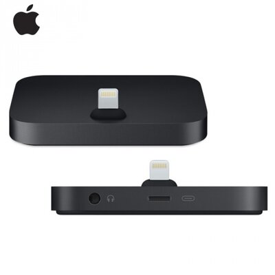 Apple MNN62ZM/A Asztali töltő és adatátviteli állvány FEKETE [Apple iPhone 7 , iPhone 7 Plus]