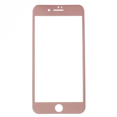 Kijelzővédő üvegfólia (3D full cover, íves, karcálló, 0.30mm, 9H), Rosegold [Apple iPhone 7+ Plus 5.5, Apple iPhone 8+ Plus 5.5]