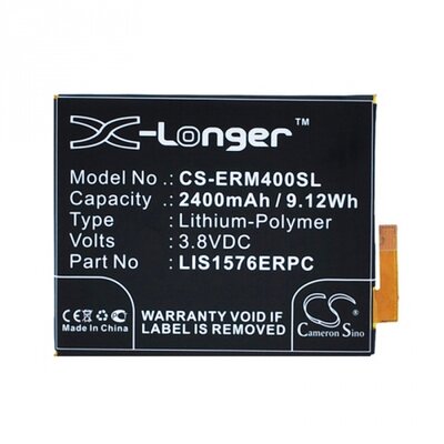 Utángyártott akkumulátor 2400 mAh Li-ion (1288-8534 / LIS1576ERPC kompatibilis) - Sony Xperia M4 Aqua (E2303)