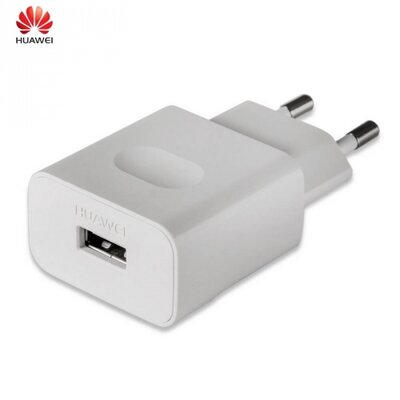 Huawei HW-059200EHQ Hálózati töltő USB aljzat (5V / 2000mA, gyorstöltés támogatás, kábel NÉLKÜL!) FEHÉR