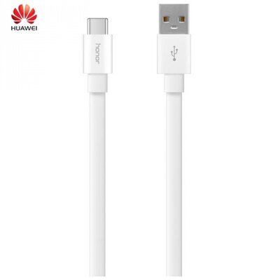 Huawei AP55 _W Adatátvitel adatkábel és töltő (USB Type-C, 150 cm hosszú), Fehér [Huawei Honor 8, Mate 9, Nexus 6P, nova, nova plus, P10, P10 Plus, P9, P9 Plus
