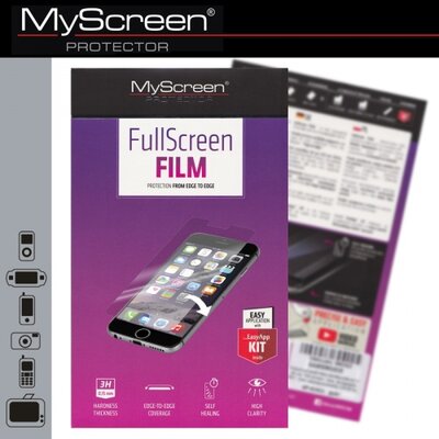 Myscreen Crystal Fullscreen Kijelzővédő fólia (íves, öntapadó PET, nem visszaszedhető, 0.15mm, 3H) ÁTLÁTSZÓ [Sony Xperia XA (F3111)]