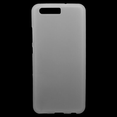 Hátlapvédő telefontok gumi / szilikon (matt, fényes keret) Átlátszó [Huawei P10]