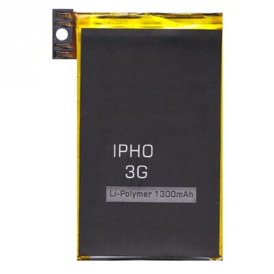 Utángyártott akkumulátor 1300 mAh Li-Polymer (616-0347 kompatibilis) - Apple iPhone 3G, Apple iPhone 3GS