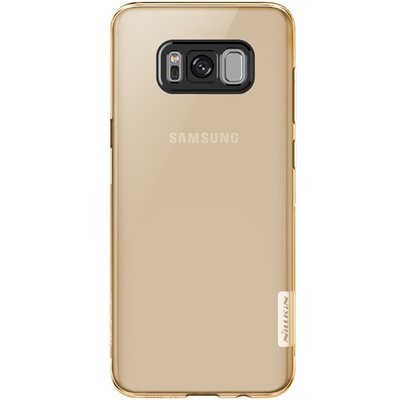 Nillkin Nature hátlapvédő telefontok szilikon hátlap (0.6 mm, ultravékony) Barna [Samsung Galaxy S8 (SM-G950)]