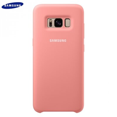 Samsung EF-PG950TP hátlapvédő telefontok gumi / szilikon Rózsaszín [Samsung Galaxy S8 (SM-G950)]