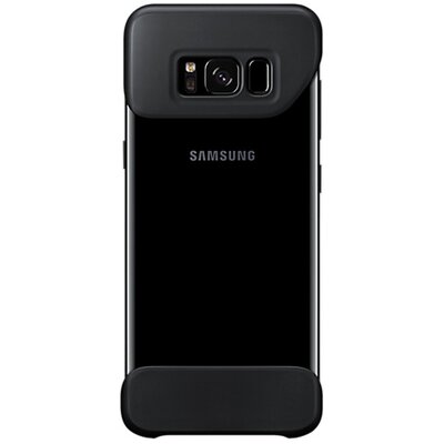 Samsung EF-MG950CBEG Műanyag hátlapvédő telefontok (2 részes) Fekete [Samsung Galaxy S8 (SM-G950)]