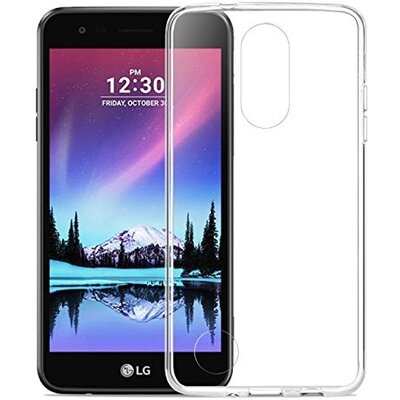 Hátlapvédő telefontok gumi / szilikon (ultravékony) Átlátszó [LG K4 (2017) M160]