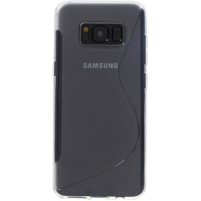 Hátlapvédő telefontok gumi / szilikon (S-line) Átlátszó [Samsung Galaxy S8+ Plus (SM-G955)]