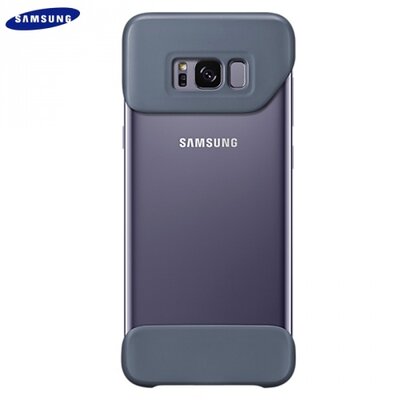 Samsung EF-MG955CEEG Műanyag hátlapvédő telefontok (2 részes) Lila [Samsung Galaxy S8+ Plus (SM-G955)]