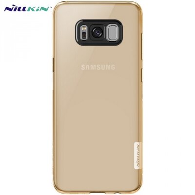 Nillkin Nature hátlapvédő telefontok szilikon hátlap (0.6 mm, ultravékony) Barna [Samsung Galaxy S8+ Plus (SM-G955)]