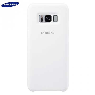 Samsung EF-PG955TWEG hátlapvédő telefontok gumi / szilikon Fehér [Samsung Galaxy S8+ Plus (SM-G955)]