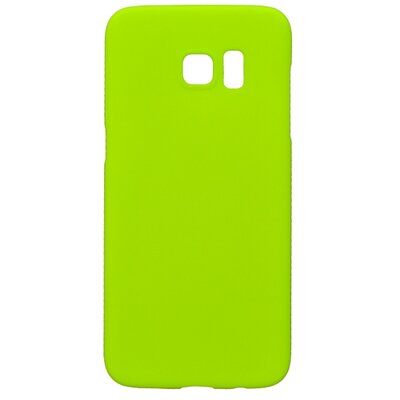 Sima műanyag hátlapvédő telefontok Samsung Galaxy S7 Edge, Zöld [Samsung Galaxy S7 Edge]