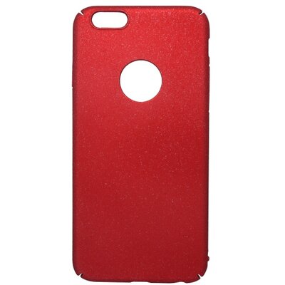 Csillámos hátlapvédő telefontok műanyag iPhone 6, Piros [Apple iPhone 6]
