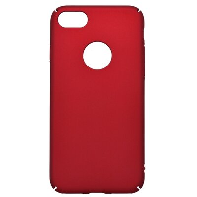 Sima műanyag hátlapvédő telefontok iPhone 7, Piros [Apple iPhone 7]