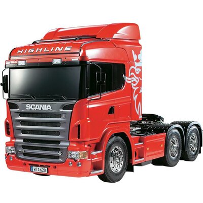 1:14 Tamiya nyerges vontató: Scania R620 építőkészlet