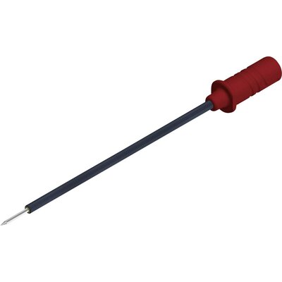 Mérőhegy, mérőtüske SMD alkatrészek vizsgálatára alkalmas mérőtű 0.64 mm, piros Hirschmann SKS Micro MPS2/064 FT