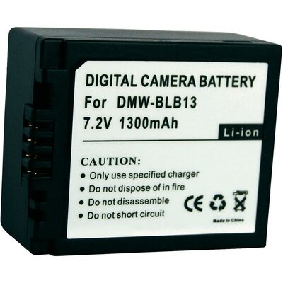 BLB13 Panasonic kamera akku 7,2 V 1000 mAh, Conrad energy