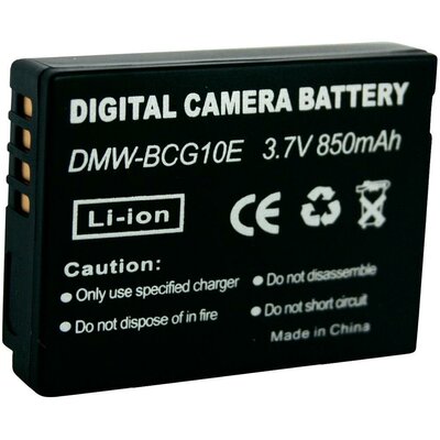 DMW-BCG10e Panasonic kamera akku 3,7 V 700 mAh, Conrad energy