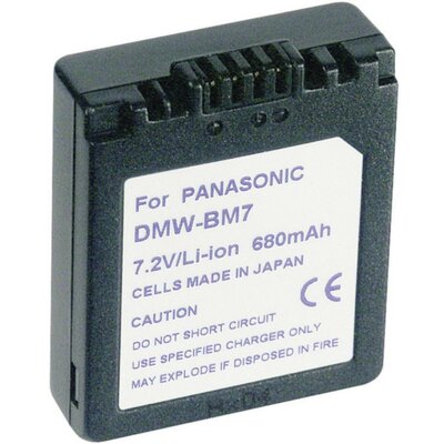 CGA-S002, DMW-BM7 Panasonic kamera akku 7,2 V 600 mAh, Conrad energy
