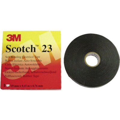 Repair tape 3M Scotch® 23 Fekete (H x Sz) 9.15 m x 19 mm Tartalom: 1 tekercs