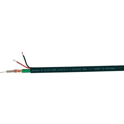 Multicore kábel KOM0,6/3,7A 2 x 0.5 mm² Fekete Bedea 31000900 méteráru