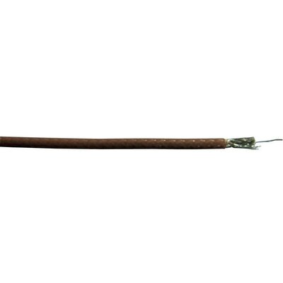 Koax kábel RG179 75 Ω, barna/fehér, méteráru, Bedea 10912011