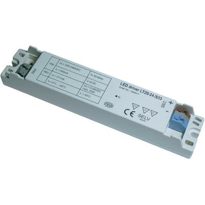 LED meghajtó 875 mA (15-23,5 V/DC), 230 V/AC, Neumüller LT20-24/833