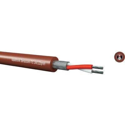 Érzékelővezeték Sensocord® 4 x 0.22 mm² piros-barna Kabeltronik 244C42200 méteráru